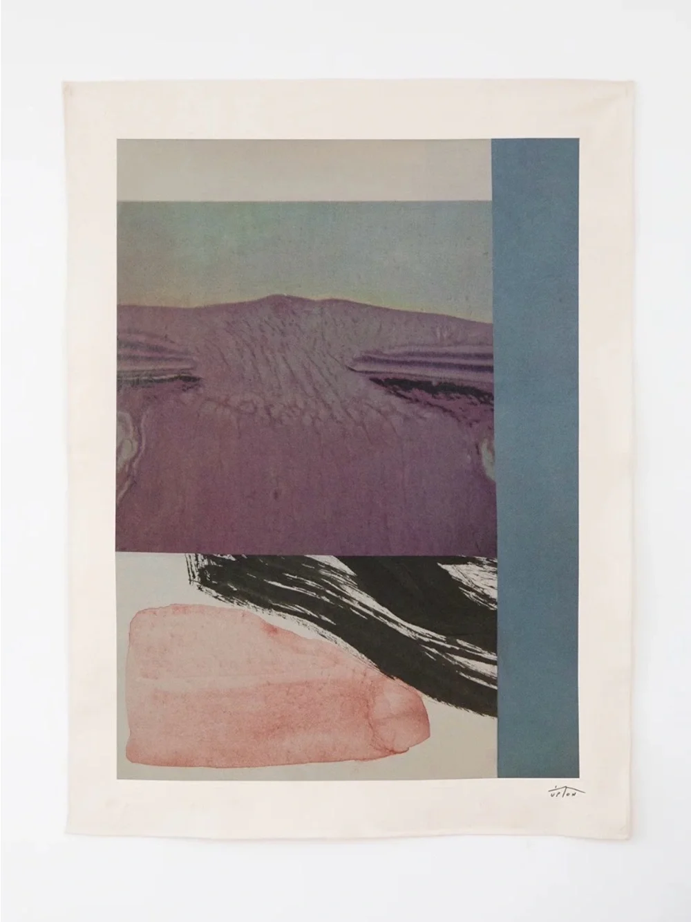 Mid century Modern Upton artwork. LOMOND | 36 x 48 | Canvas